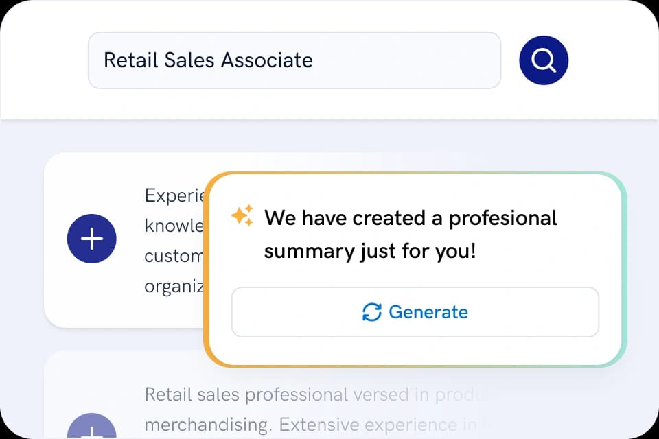 AI-Powered Resume Content Generation