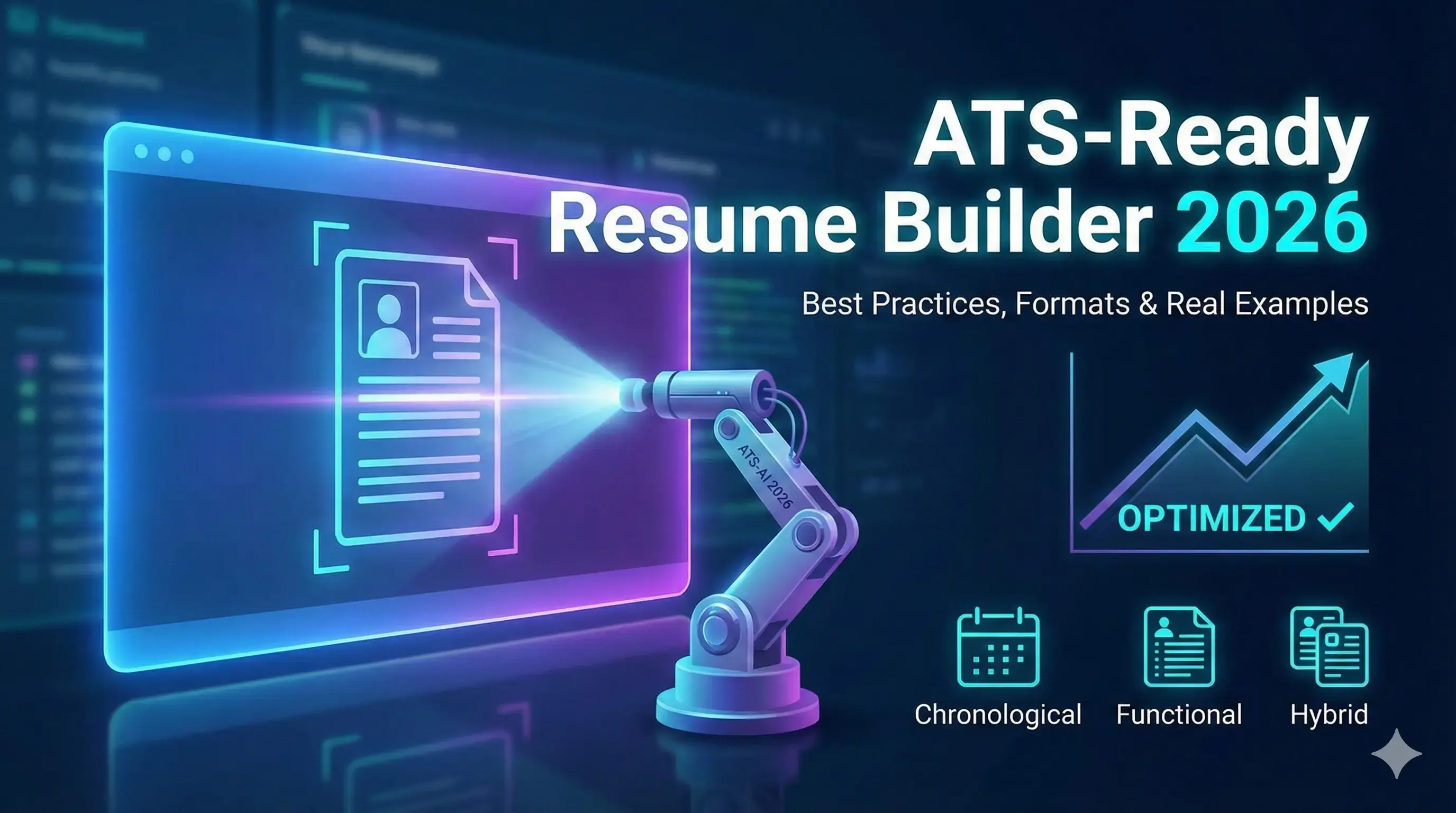 ATS-Ready Resume Builder 2026: Best Practices, Formats & Real Examples
