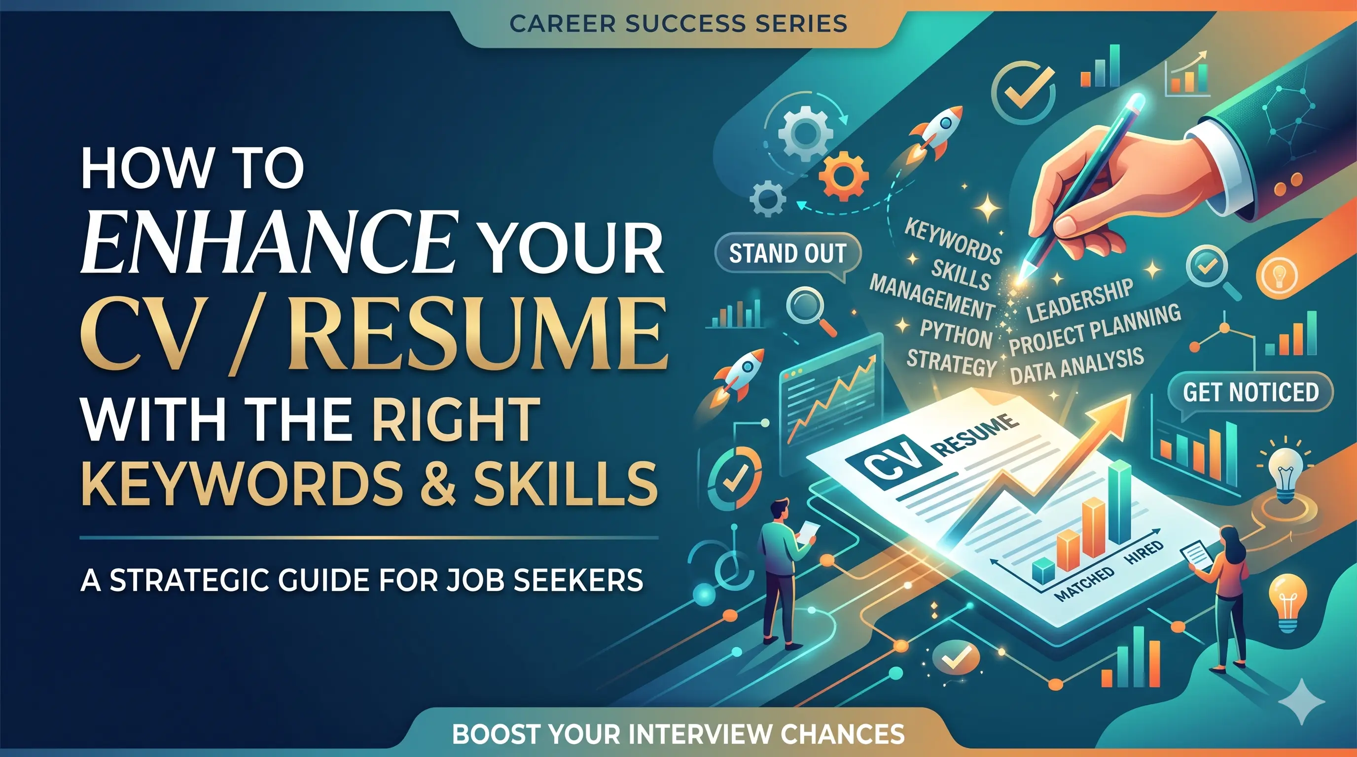 How to Enhance Your CV Resume with the Right Keywords and Skills