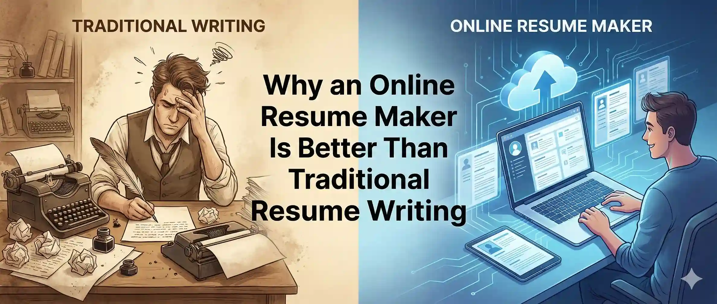 Why an Online Resume Maker Is Better Than Traditional Resume Writing