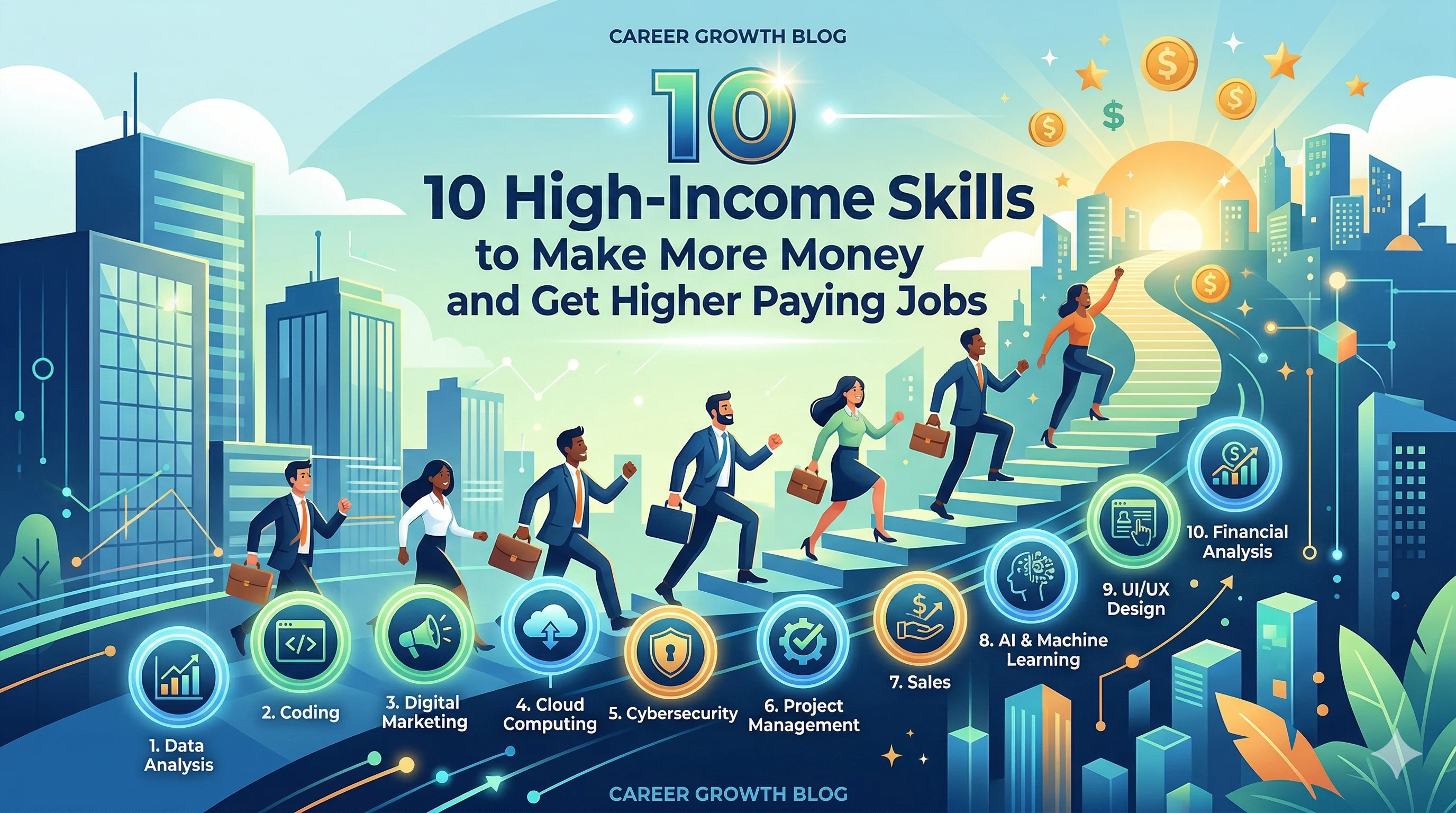 10 High-Income Skills to Make More Money and Get Higher Paying Jobs