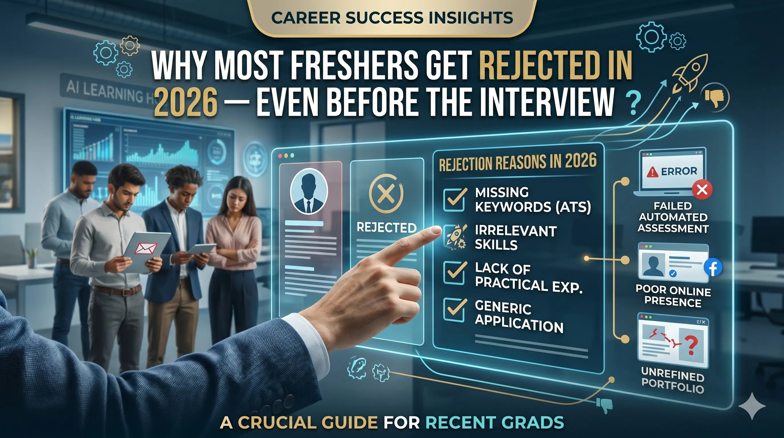 Why Most Freshers Get Rejected in 2026 — Even Before the Interview