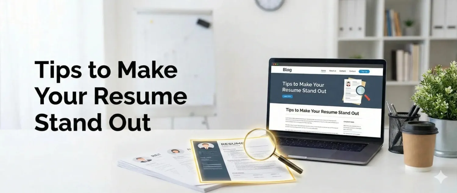 Tips to Make Your Resume Stand Out
